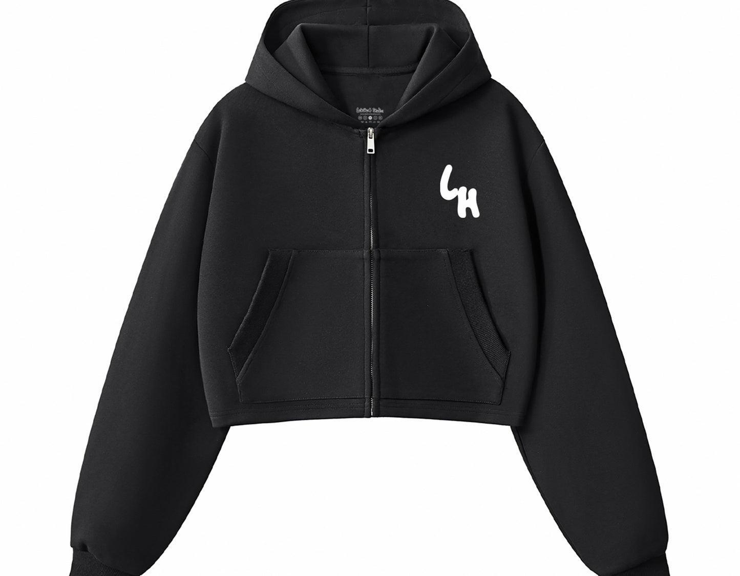 LH CROPPED HOODED ZIP