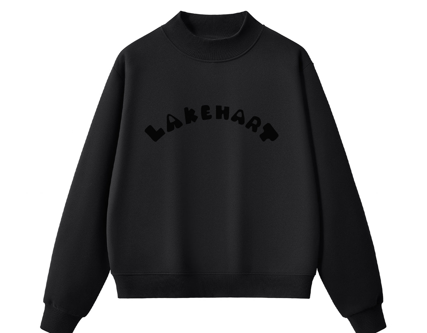 LAKEHART BLACK SWEATSHIRT