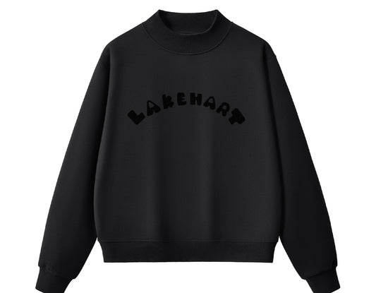 LAKEHART BLACK SWEATSHIRT